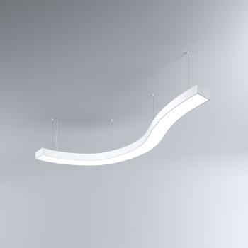 LED-Deckenleuchte geeignet für großflächige Bereiche